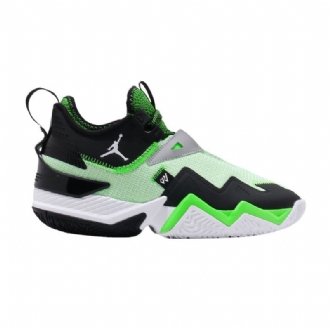 Air Jordan Westbrook One Take Pf Fehér Fekete Zöld Férfi Cipő