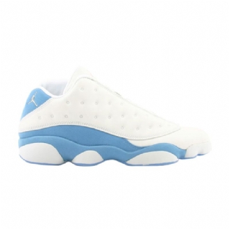 Air Jordan 13 Retro Alacsony Fehér Kék Női Cipő