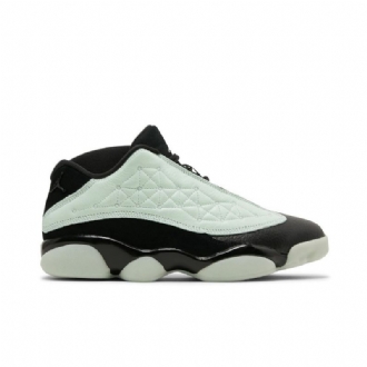 Air Jordan 13 Retro Alacsony Zöld Fekete Férfi Cipő