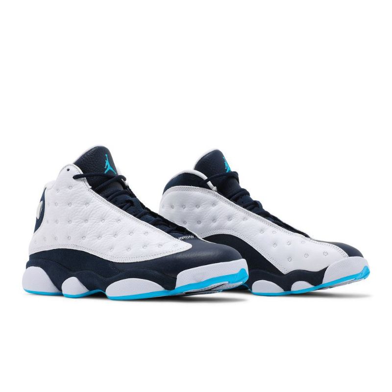 Air Jordan 13 Retro Fehér Sötétkék Férfi Cipő