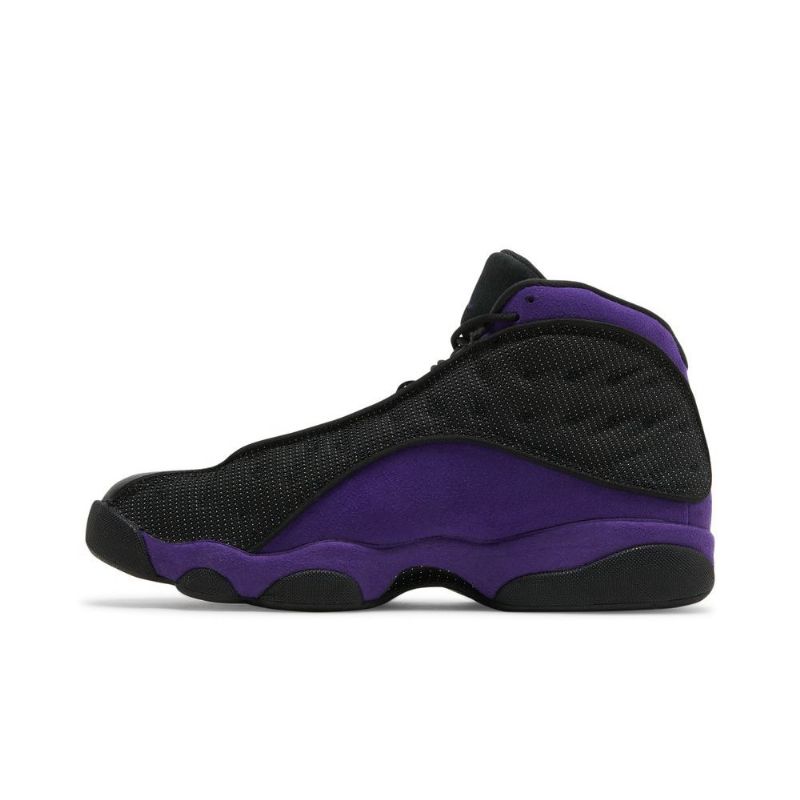 Air Jordan 13 Retro Fekete Lila Férfi Cipő