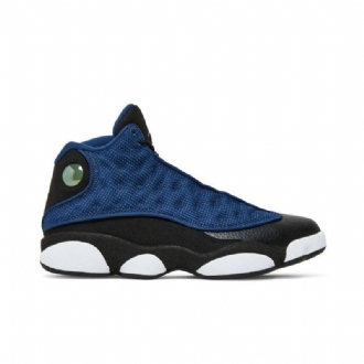 Air Jordan 13 Retro Kék Fekete Fehér Férfi Cipő