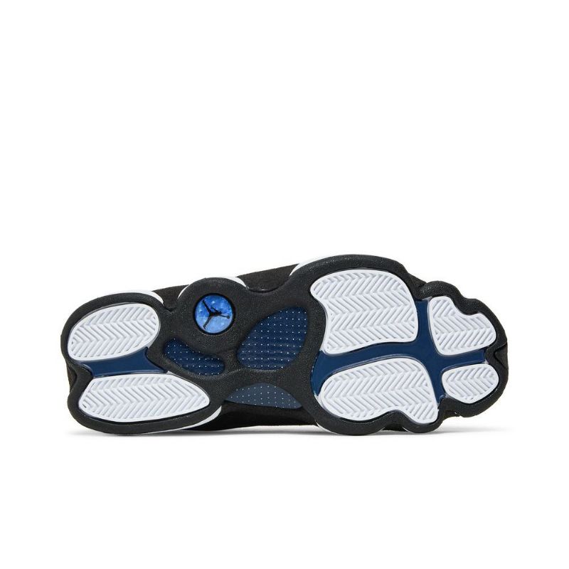 Air Jordan 13 Retro Kék Fekete Fehér Férfi Cipő