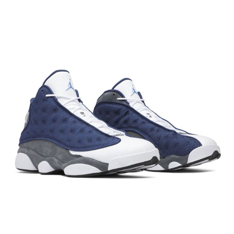 Air Jordan 13 Retro Kék Szürke Fehér Férfi Cipő