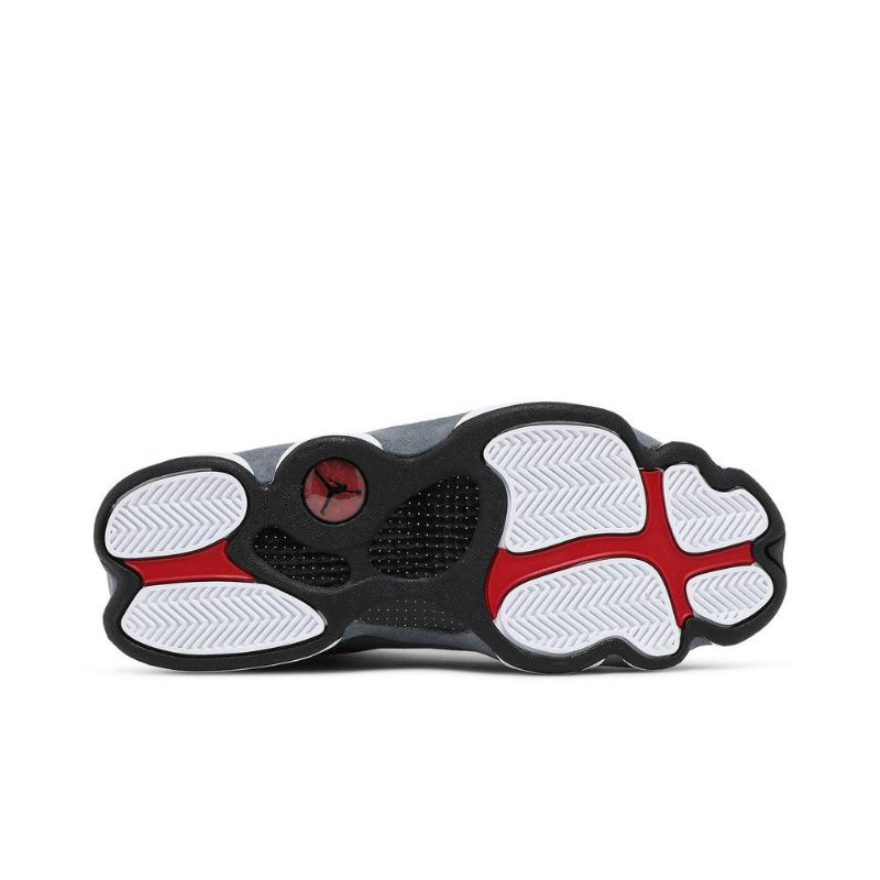 Air Jordan 13 Retro Piros Szürke Fehér Fekete Férfi Cipők