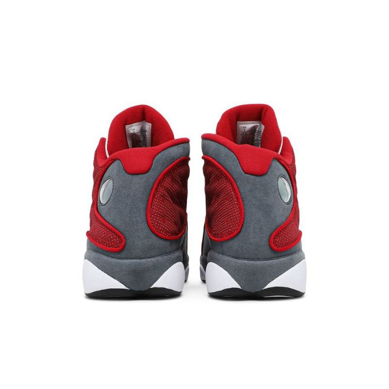 Air Jordan 13 Retro Piros Szürke Fehér Fekete Férfi Cipők