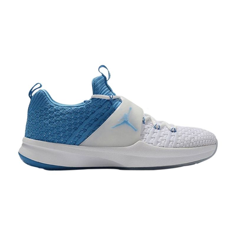 Air Jordan Trainer 2 Flyknit Fehér Kék Férfi Cipő