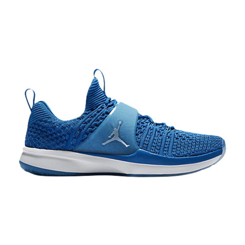 Air Jordan Trainer 2 Flyknit Kék Ezüst Férfi Cipő