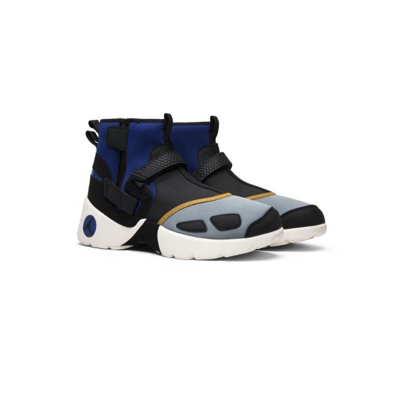 Air Jordan Trunner Lx High Nrg Fekete Kék Szürke Arany Férfi Cipő
