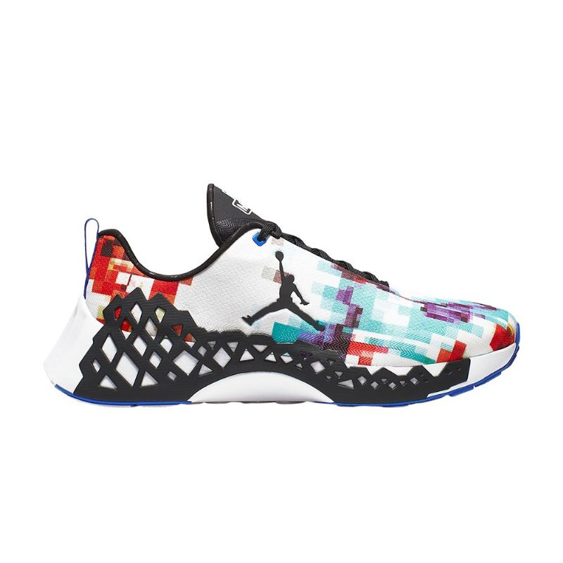Air Jordan Trunner X Htm Nxt React Fehér Kék Narancssárga Fekete Férfi Cipő