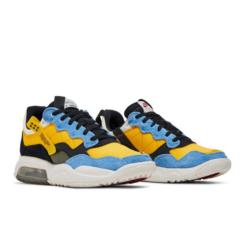 Air Jordan Ma2 Arany Fekete Kék Fehér Férfi Cipő