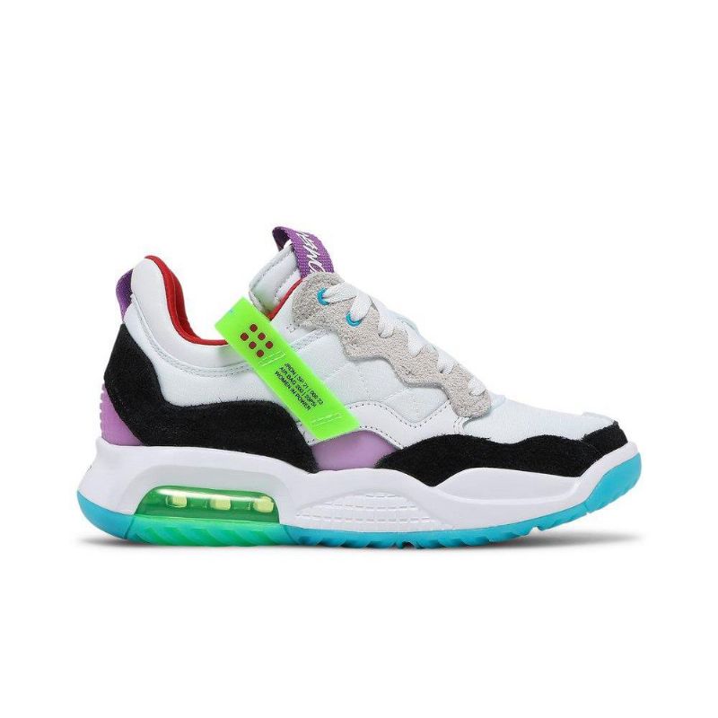 Air Jordan Ma2 Fehér Piros Fekete Lila Női Cipő