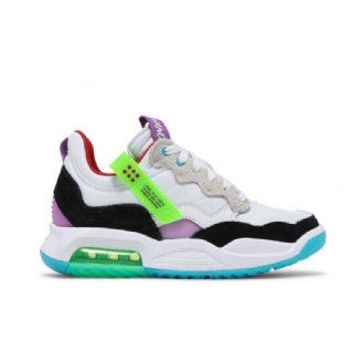Air Jordan Ma2 Fehér Piros Fekete Lila Női Cipő