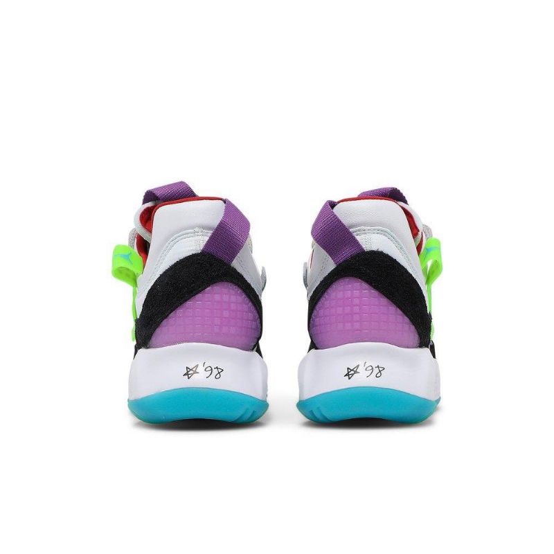 Air Jordan Ma2 Fehér Piros Fekete Lila Női Cipő