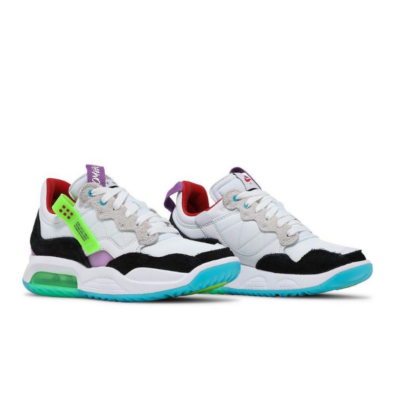 Air Jordan Ma2 Fehér Piros Fekete Lila Női Cipő