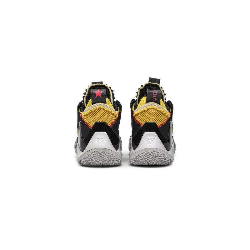 Air Jordan Why Not Zer0.2 Fekete Sárga Piros Szürke Férfi Cipők