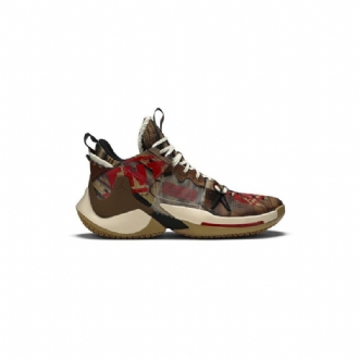 Air Jordan Why Not Zer0.2 Se Barna Piros Fekete Férfi Cipők