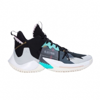 Air Jordan Why Not Zer0.2 Se Fekete Szürke Türkiz Fehér Férfi Cipők