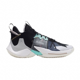 Air Jordan Why Not Zer0.2 Se Pf Fekete Szürke Türkiz Fehér Férfi Cipő