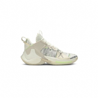 Air Jordan Why Not Zer0.2 Szürke Zöld Férfi Cipő