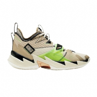 Air Jordan Why Not Zer0.3 Bézs Olívazöld Zöld Fekete Férfi Cipő