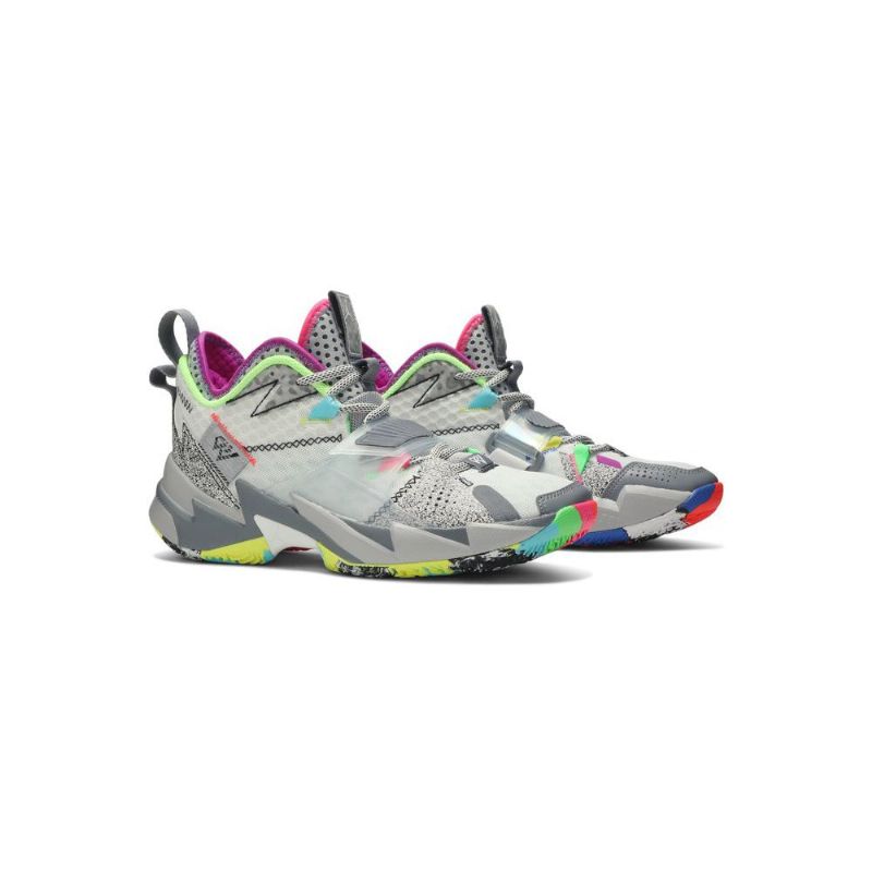Air Jordan Why Not Zer0.3 Fehér Szürke Férfi Cipő