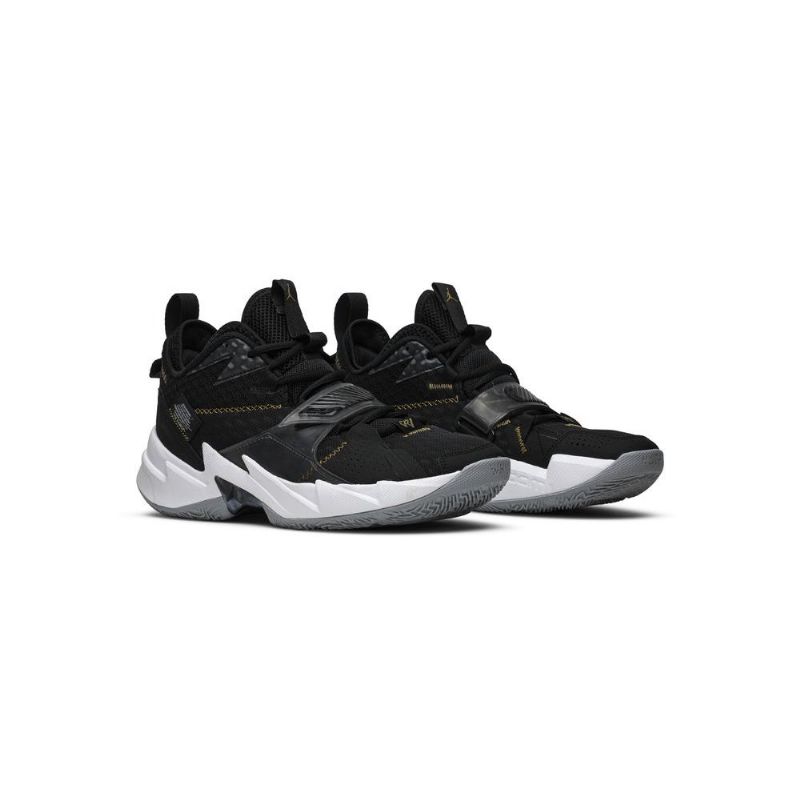 Air Jordan Why Not Zer0.3 Fekete Arany Fehér Férfi Cipő