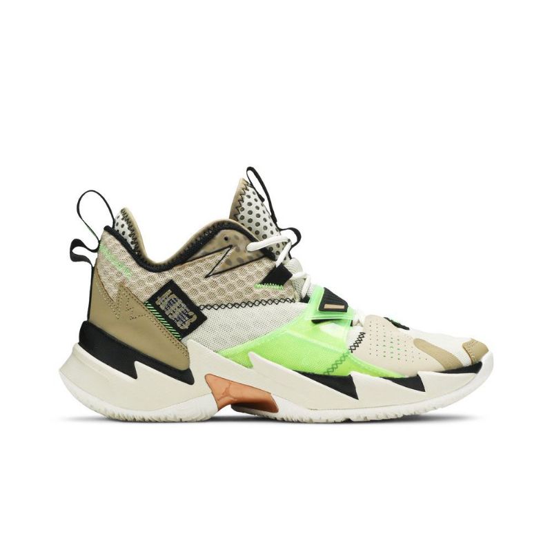 Air Jordan Why Not Zer0.3 Pf Bézs Olívazöld Fekete Férfi Cipő