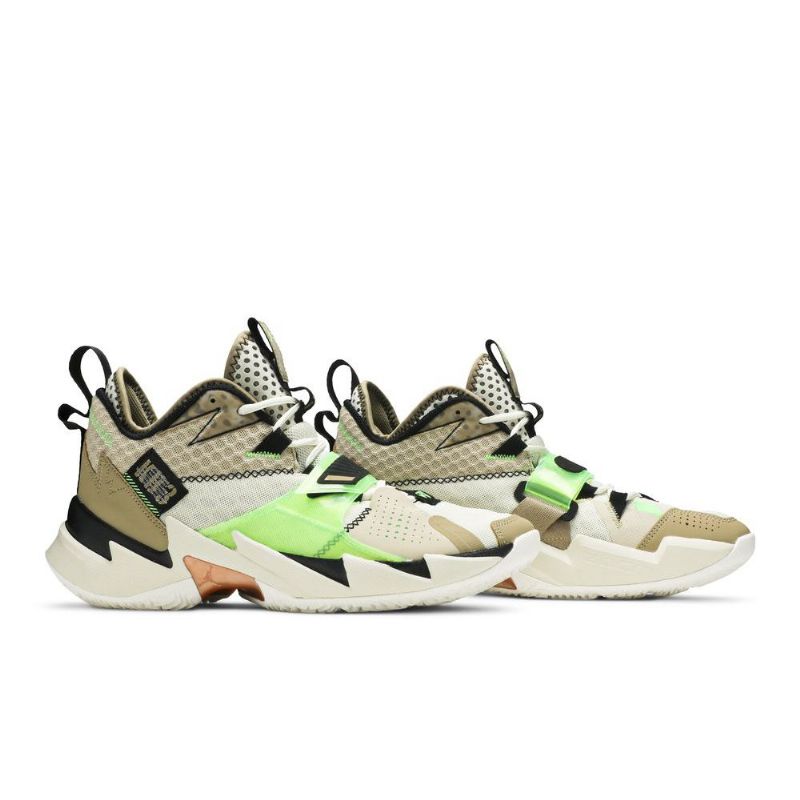 Air Jordan Why Not Zer0.3 Pf Bézs Olívazöld Fekete Férfi Cipő