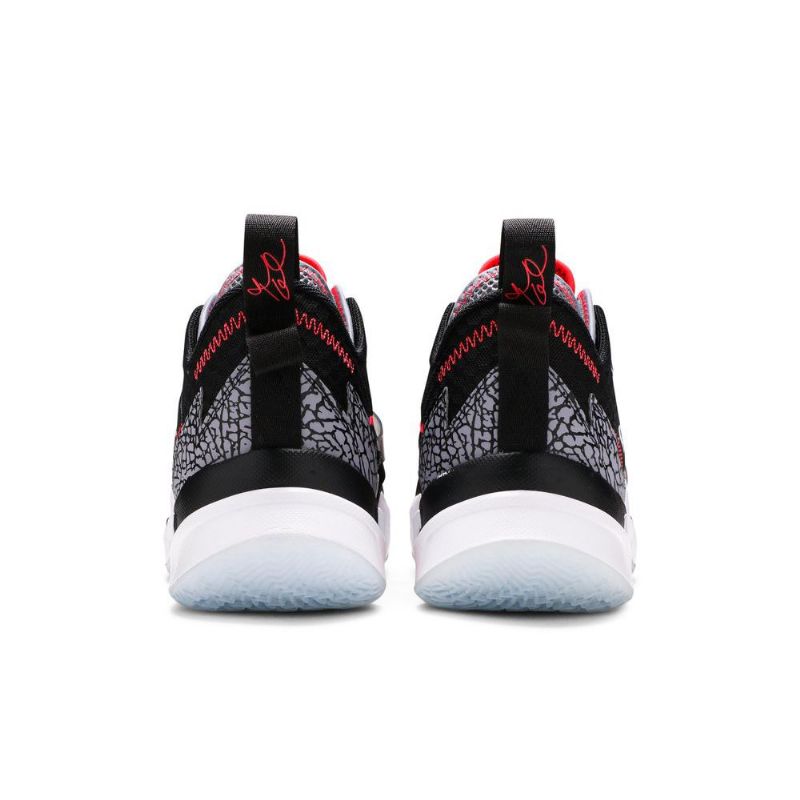 Air Jordan Why Not Zer0.3 Pf Fekete Szürke Piros Fehér Férfi Cipők