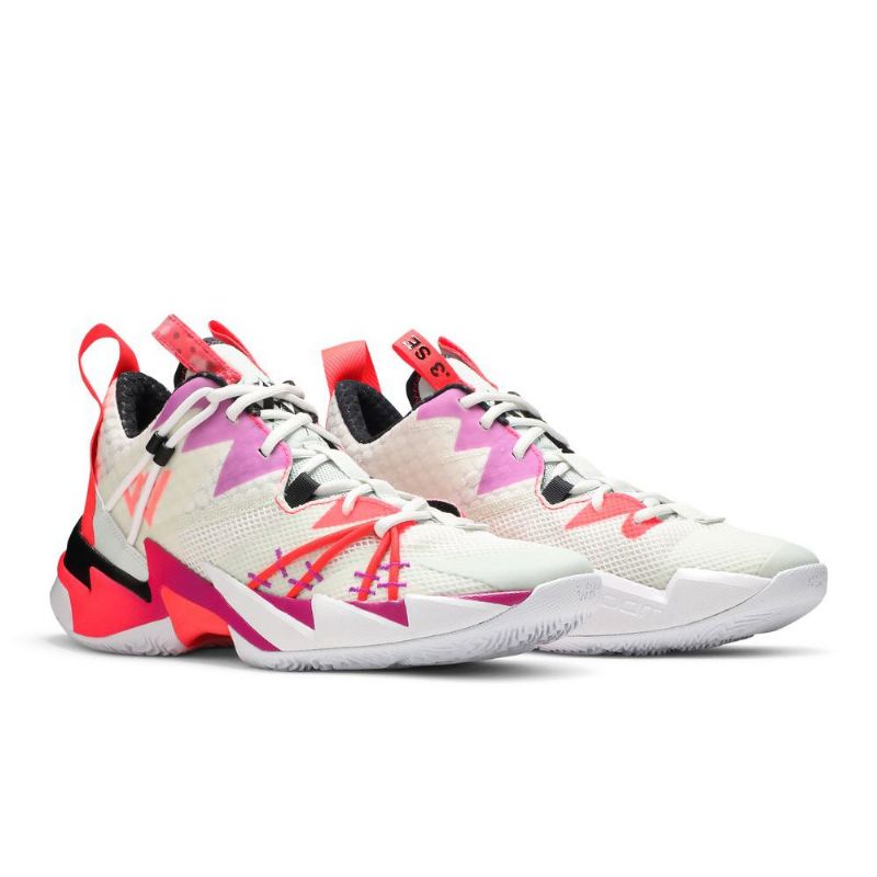 Air Jordan Why Not Zer0.3 Se Fehér Lila Piros Fekete Férfi Cipő