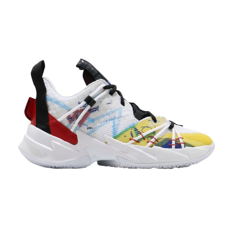 Air Jordan Why Not Zer0.3 Se Pf Fehér Fekete Piros Sárga Férfi Cipő