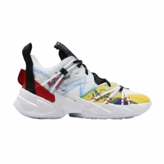 Air Jordan Why Not Zer0.3 Se Pf Fehér Fekete Piros Sárga Férfi Cipő