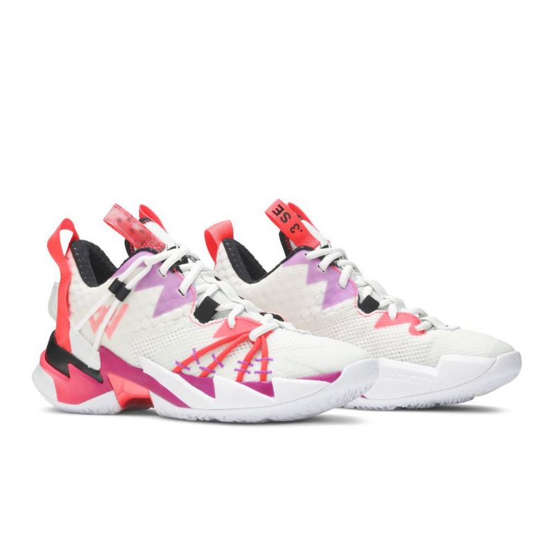 Air Jordan Why Not Zer0.3 Se Pf Fehér Lila Piros Fekete Férfi Cipő