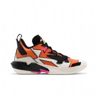 Air Jordan Why Not Zer0.4 Fehér Fekete Narancssárga Férfi Cipő