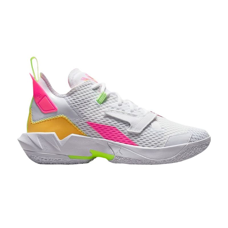 Air Jordan Why Not Zer0.4 Fehér Sárga Rózsaszín Férfi Cipő