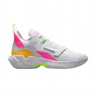 Air Jordan Why Not Zer0.4 Fehér Sárga Rózsaszín Férfi Cipő
