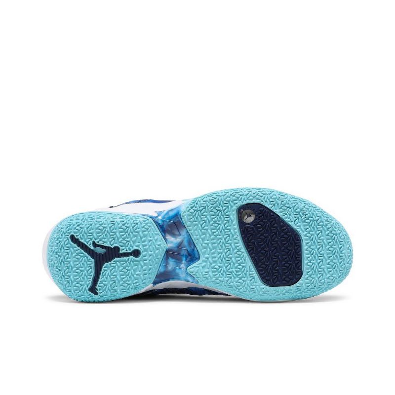 Air Jordan Why Not Zer0.4 Kék Fehér Sötétkék Férfi Cipő