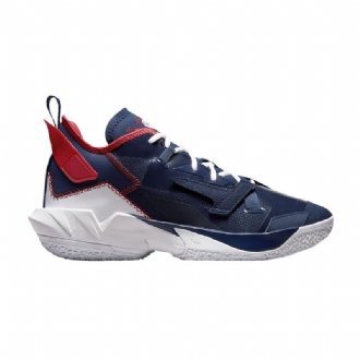 Air Jordan Why Not Zer0.4 Pf Kék Piros Fehér Férfi Cipők