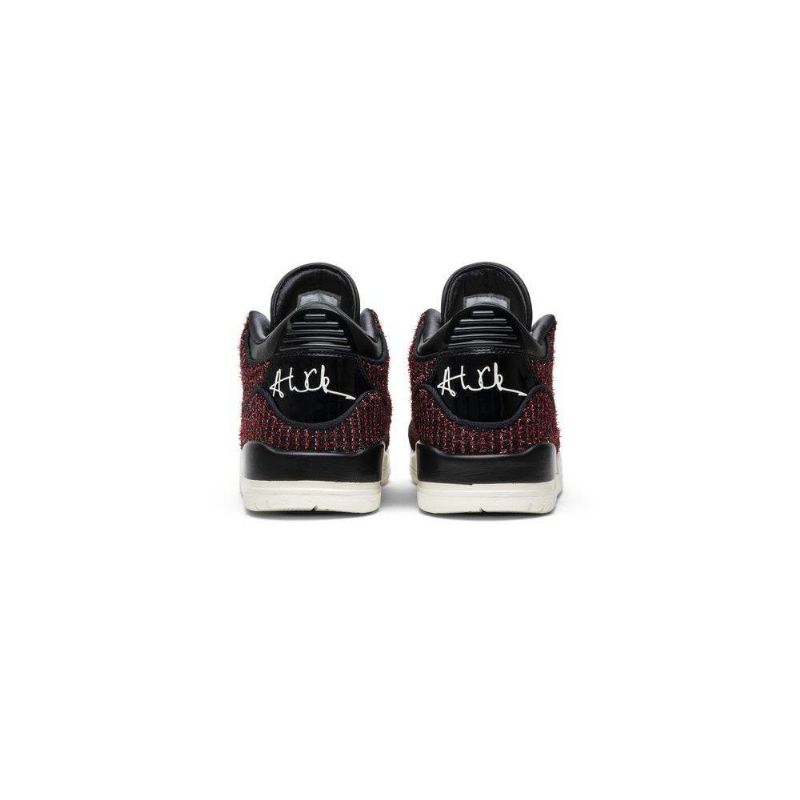 Air Jordan 3 Anna Wintour Retro Bordeaux Fekete Női Cipő
