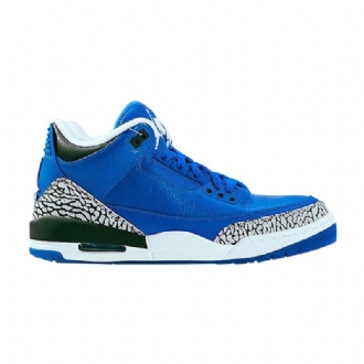Air Jordan 3 Dj Khaled Retro Kék Zöld Fehér Férfi Cipő