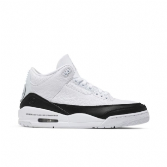Air Jordan 3 Fragment Design Retro Sp Fehér Fekete Férfi Cipő