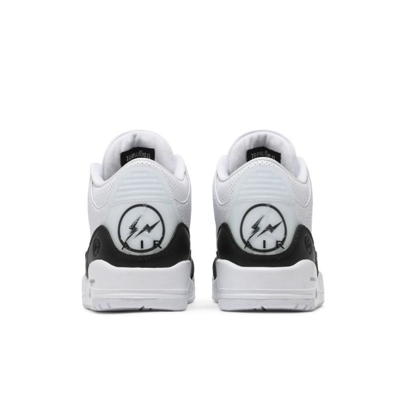 Air Jordan 3 Fragment Design Retro Sp Fehér Fekete Férfi Cipő