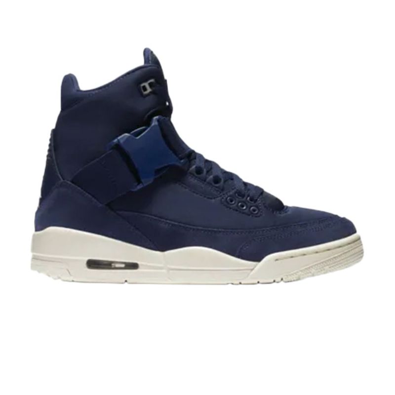 Air Jordan 3 Retro Explorer Xx Sötétkék Fehér Női Cipő