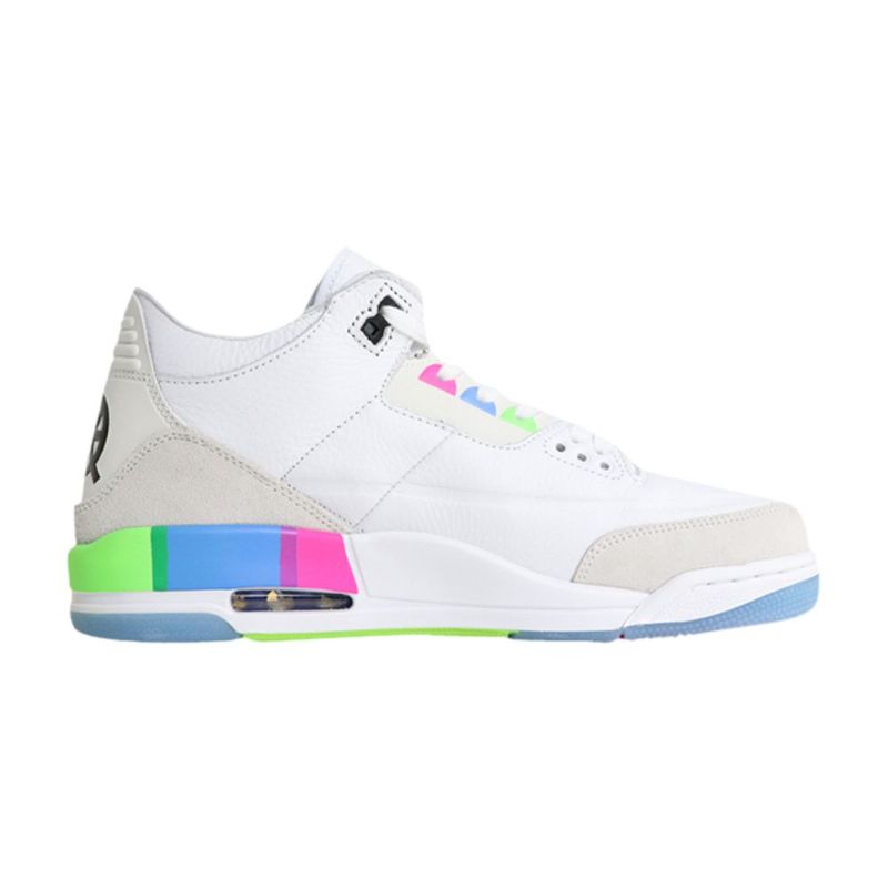 Air Jordan 3 Retro Fehér Szürke Többszínű Férfi Cipő