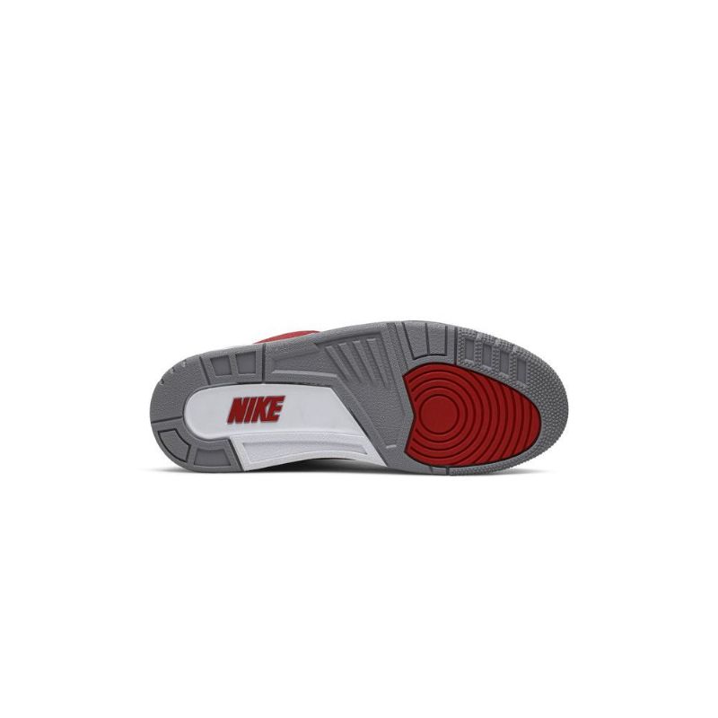 Air Jordan 3 Retro Se Piros Szürke Fekete Férfi Cipők